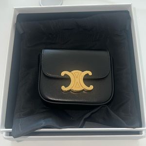 Brand New MINI CLAUDE IN SHINY CALFSKIN
BLACK